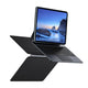 Dux Ducis MK Pro Series Floating Magnetic Keyboard Tablet PU Leather Black Case - For iPad Air 13 (2025)  iPad Pro 12.9 (2022)