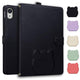Cat Skin-feel Litchi PU Leather Smart Tablet Case - For iPad Air 13  Mini (2024)  Mini 6  iPad 10.2