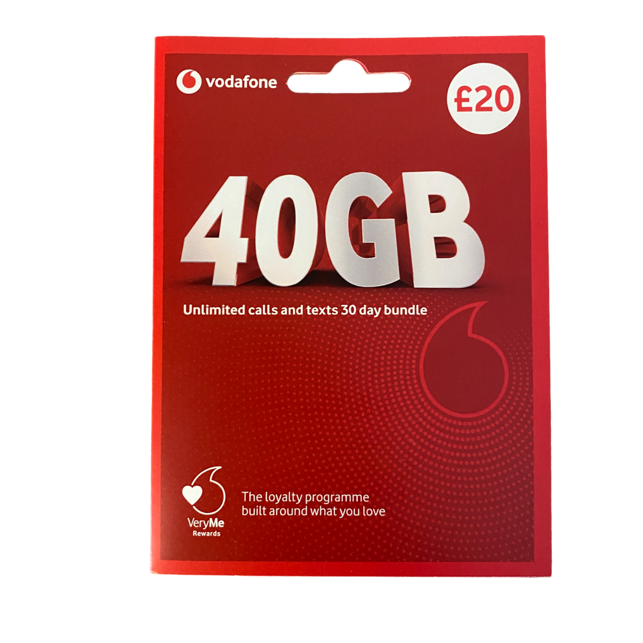 Voda Bundle Code Vodafone Pay As You Go Sim Card 30 Day Bundle - £20 – Mos Accessories