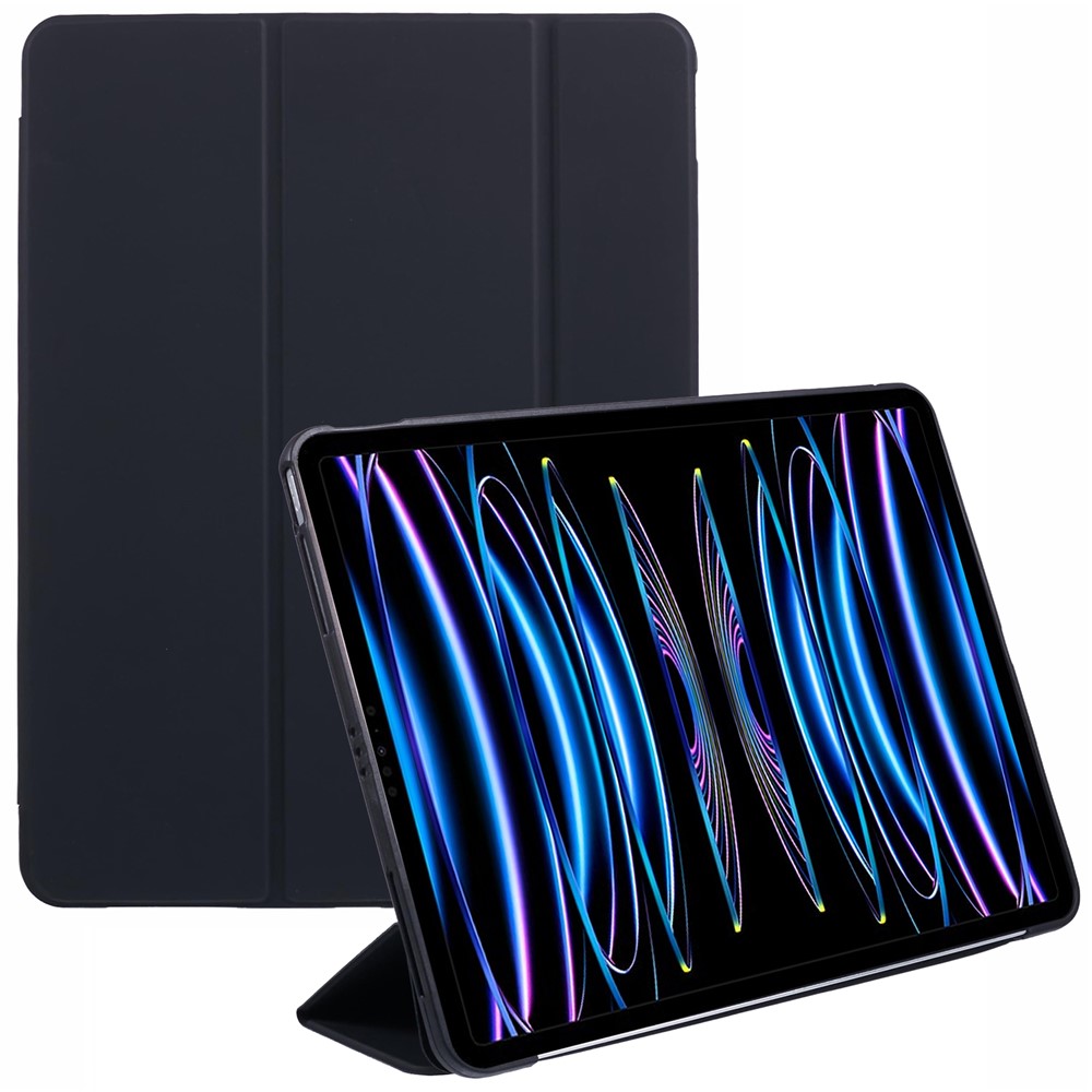 Tri-Fold Stand Smart TPU PU Leather Tablet Cover - For iPad Air 13 (2025) / (2024) / Pro 12.9 (2022) (2021) (2020)