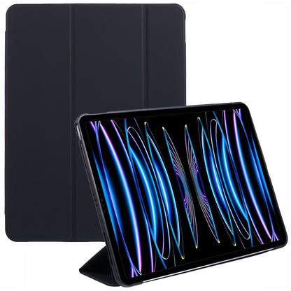 Tri-Fold Stand Smart TPU PU Leather Tablet Cover - For iPad Air 13 (2025) / (2024) / Pro 12.9 (2022) (2021) (2020)