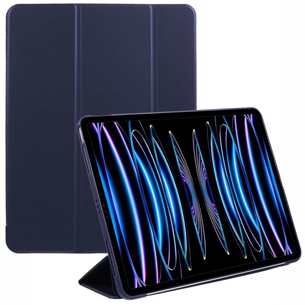Tri-Fold Stand Smart TPU PU Leather Tablet Cover - For iPad Air 13 (2025) / (2024) / Pro 12.9 (2022) (2021) (2020)