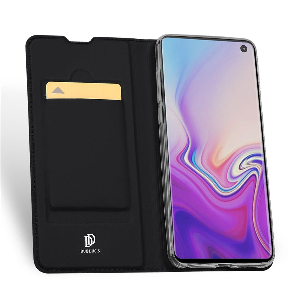 Dux Ducis Skin Pro Series PU Leather Wallet Case - For Samsung Galaxy S10
