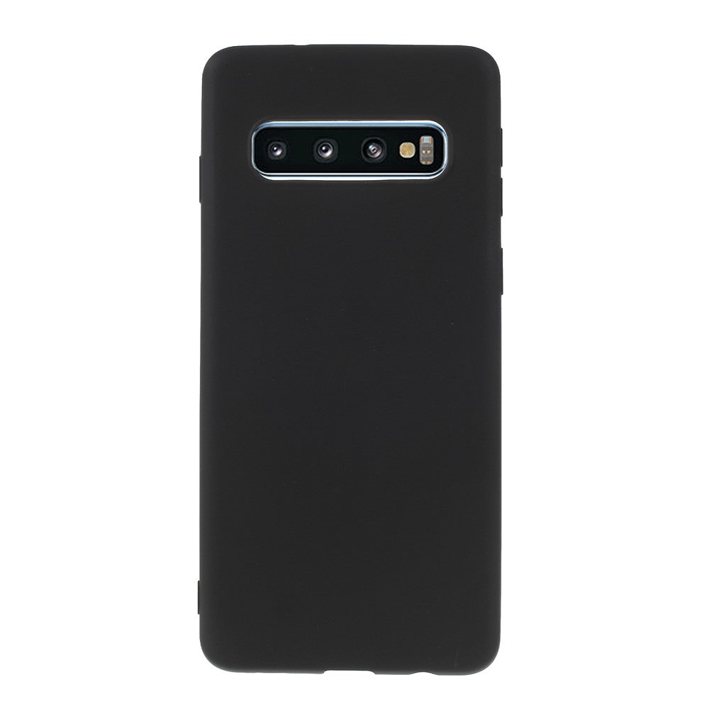 Double-sided Matte TPU Black Case - For Samsung Galaxy S10