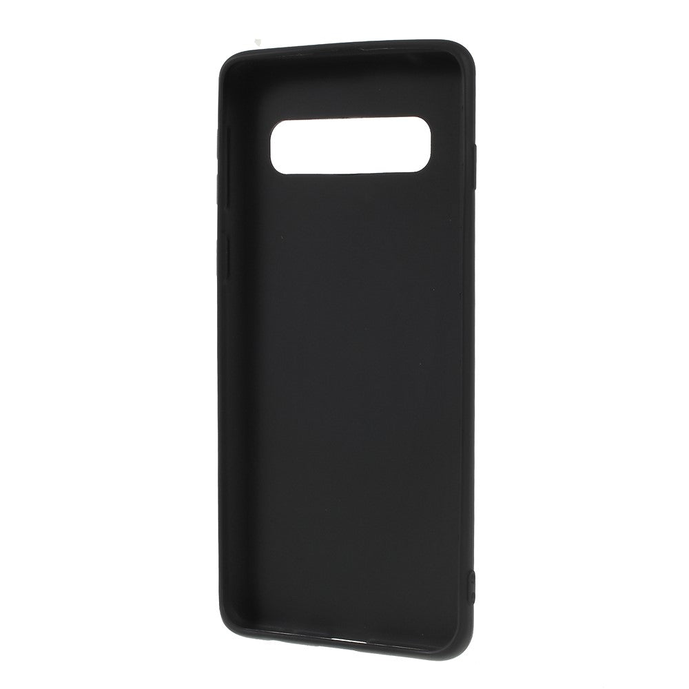 Double-sided Matte TPU Black Case - For Samsung Galaxy S10