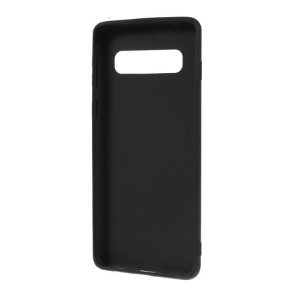 Double-sided Matte TPU Black Case - For Samsung Galaxy S10