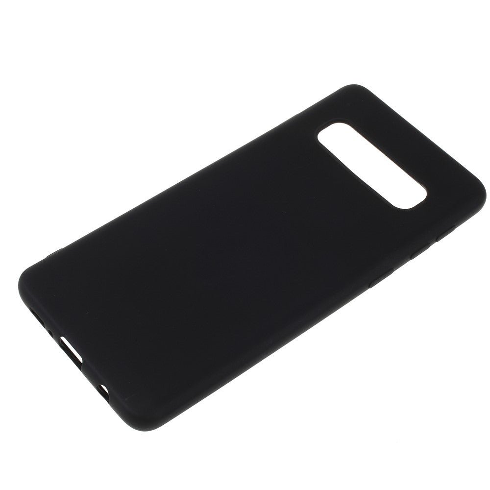 Double-sided Matte TPU Black Case - For Samsung Galaxy S10