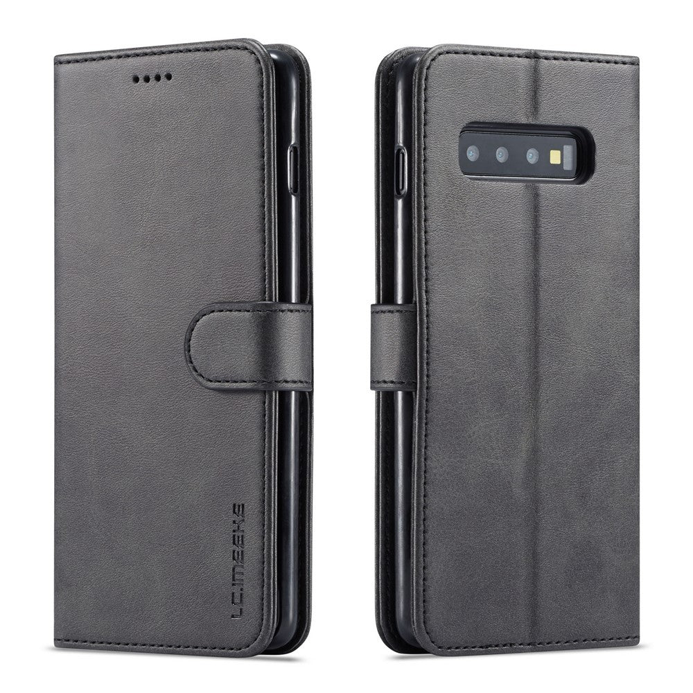 LC.IMEEKE PU Leather Wallet Case - For Samsung Galaxy S10+