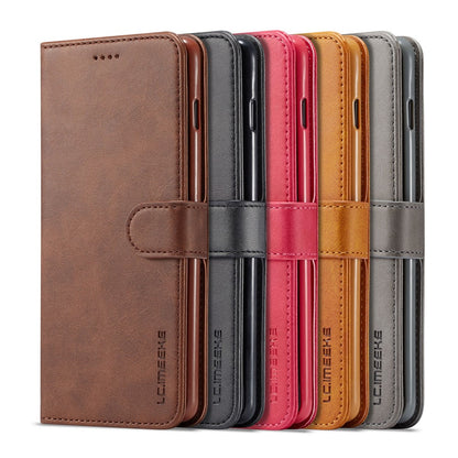 LC.IMEEKE PU Leather Wallet Case - For Samsung Galaxy S10+