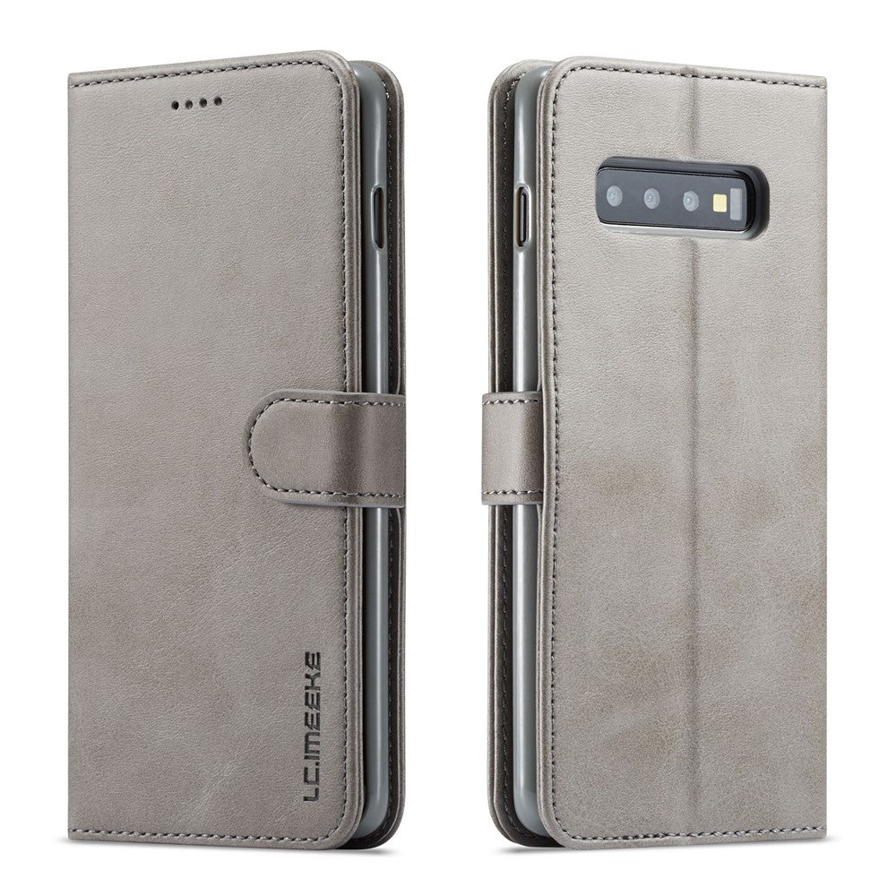 LC.IMEEKE PU Leather Wallet Case - For Samsung Galaxy S10+