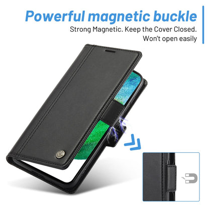 LC.IMEEKE Flip Premium PU Leather Multi-Function Magnetic Suction Stand Phone Case - For Samsung Galaxy S21+