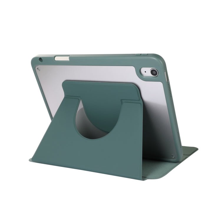 2 in 1 Acrylic Split Rotating PU Leather Case - For iPad Air 10.9" (2022 / 2020) - Mos Accessories