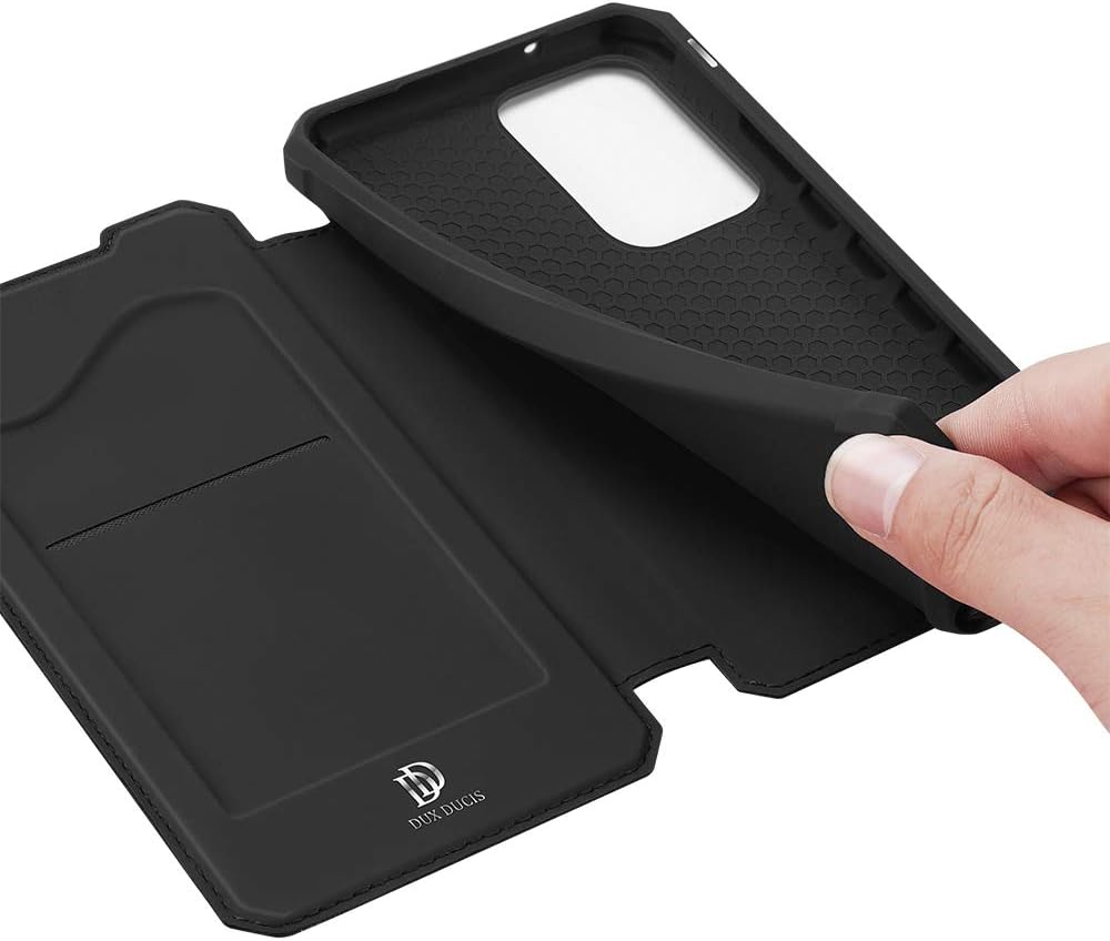 Dux Ducis Skin X Leather Flip Black Case - For Samsung Galaxy Note 20 Ultra - mosaccessories