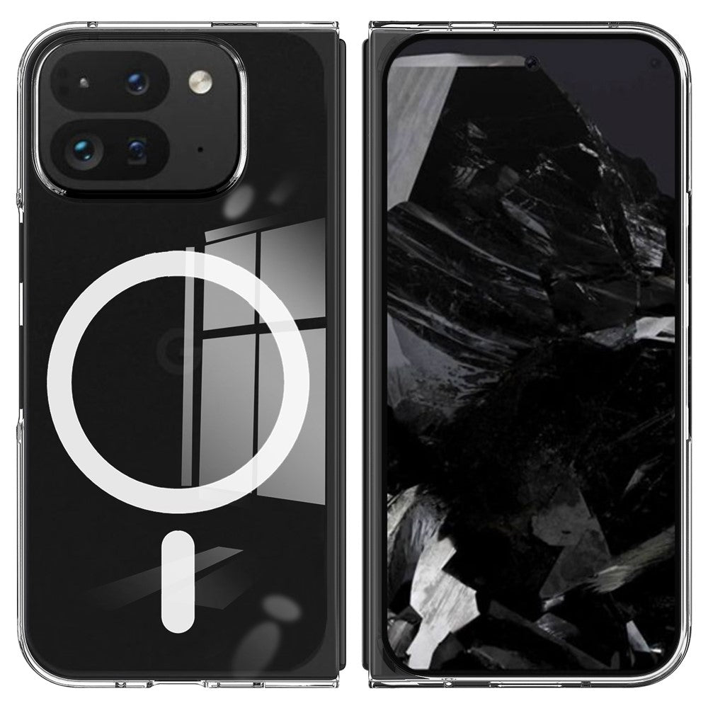 TPU + Acrylic Clear Case Compatible with MagSafe - For Google Pixel 9 Pro Fold