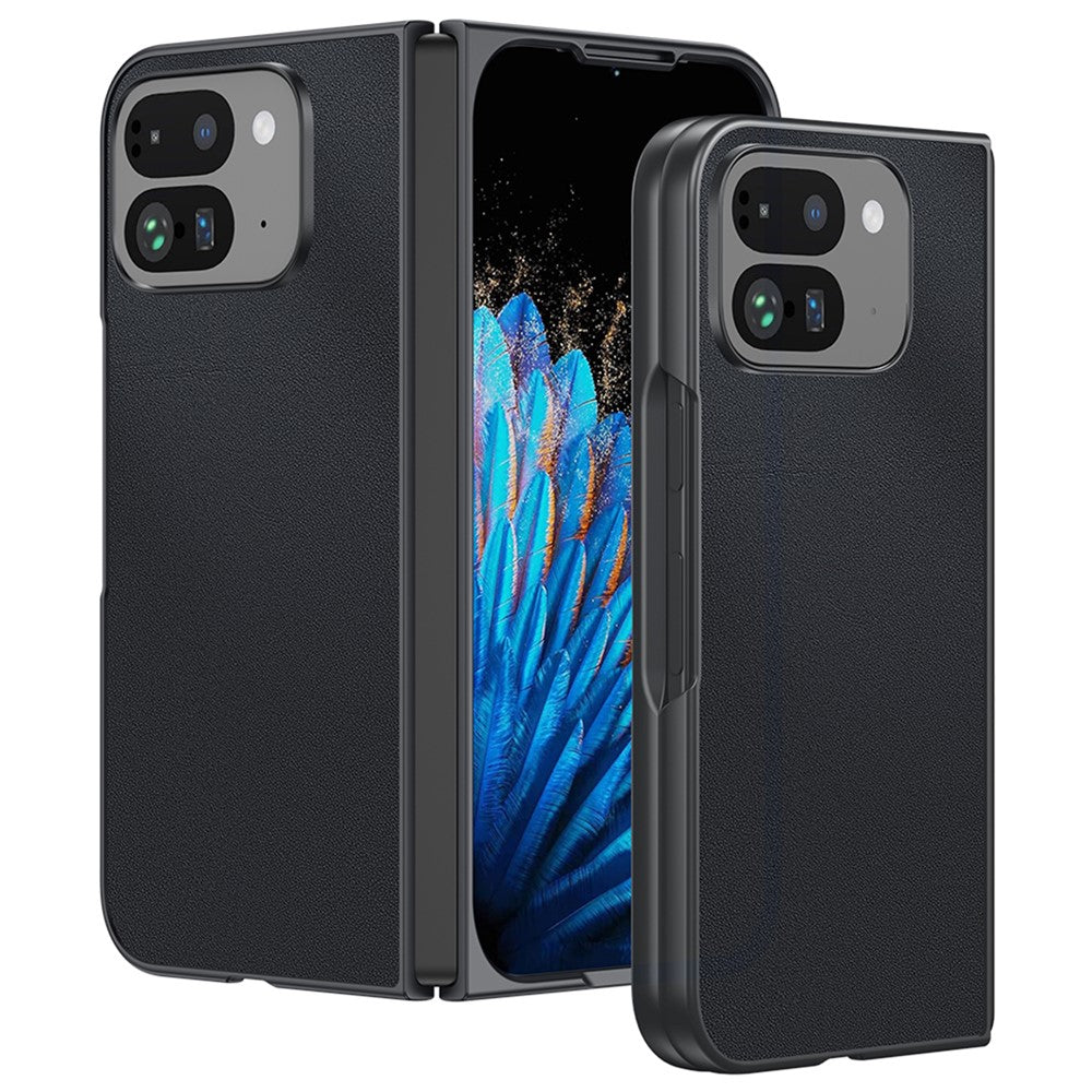 PU Leather Coated PC Folding Case - For Google Pixel 9 Pro Fold