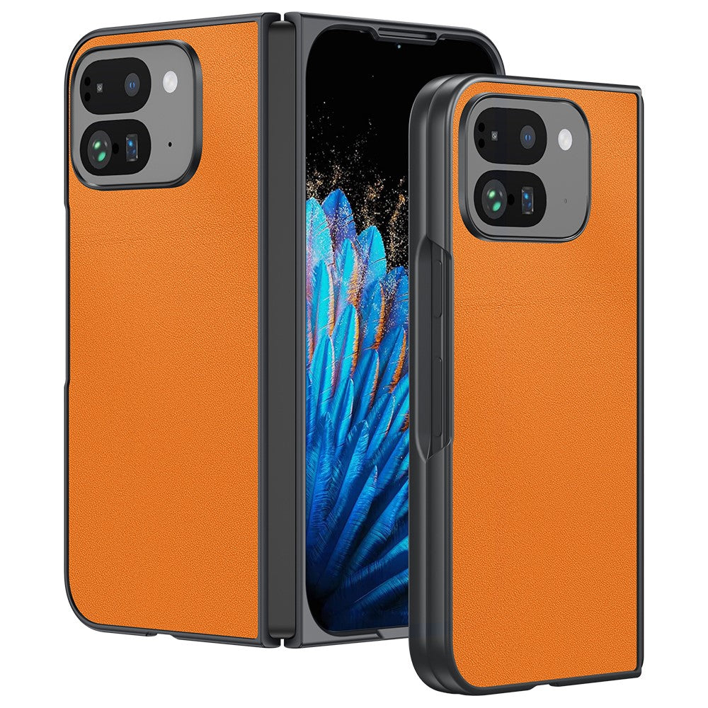 PU Leather Coated PC Folding Case - For Google Pixel 9 Pro Fold