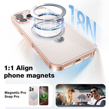 TORRAS Ostand Q3 Spin Series Case Compatible with MagSafe PC+TPU Case - For iPhone 16 Pro