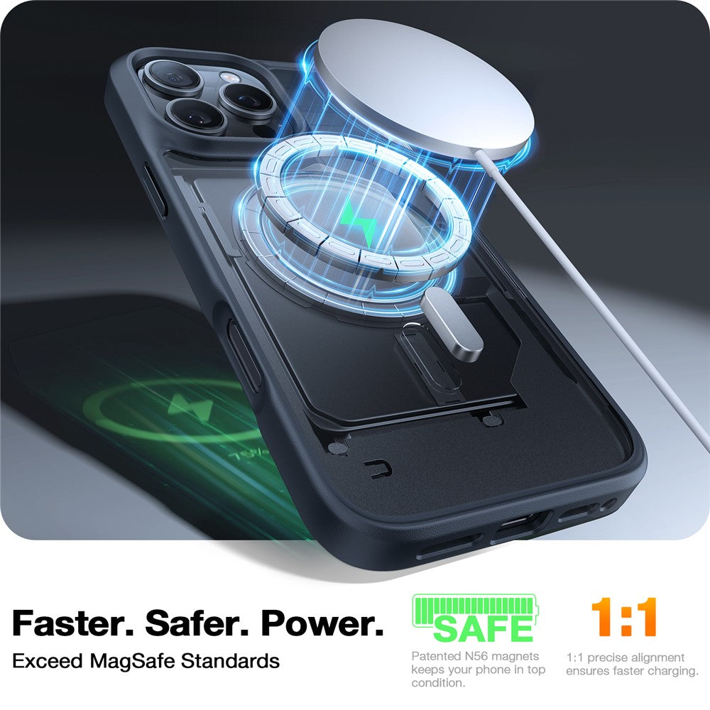 TORRAS Guardian-Mag Series Case Compatible with MagSafe PC+TPU Phone Cover - For iPhone 16 Pro Max