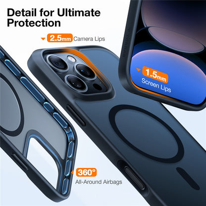 TORRAS Guardian-Mag Series Case Compatible with MagSafe PC+TPU Phone Cover - For iPhone 16 Pro Max
