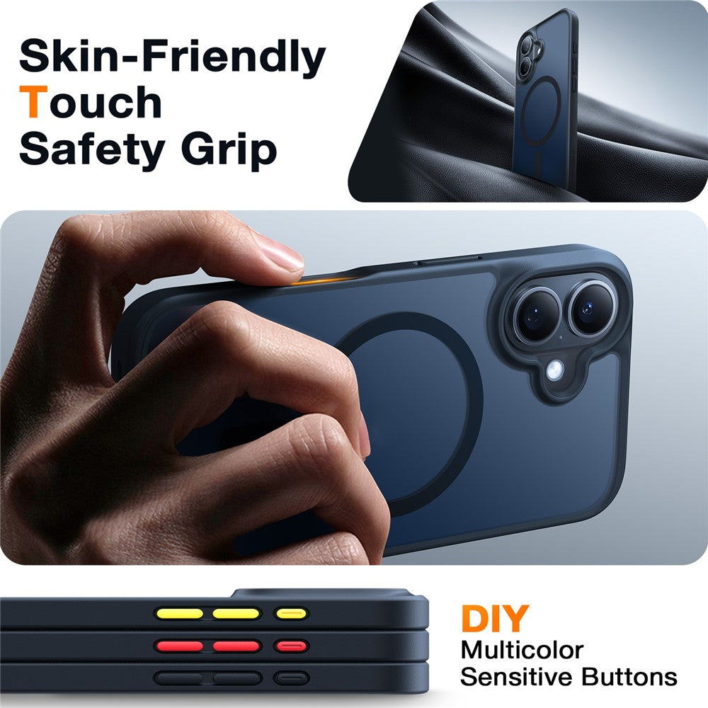 TORRAS Guardian-Mag Series Case Compatible with MagSafe PC+TPU Phone Cover - For iPhone 16 Plus