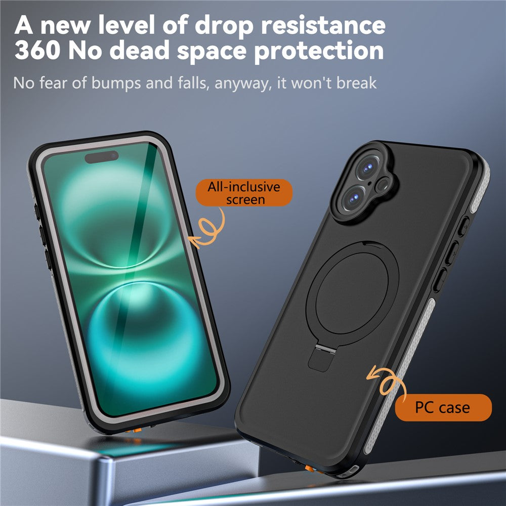 RedPepper IP68 Waterproof Case Compatible with MagSafe - For iPhone 16 Plus