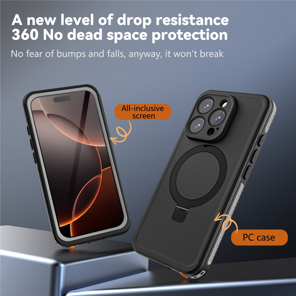 RedPepper IP68 Waterproof Case Compatible with MagSafe - For iPhone 16 Pro Max