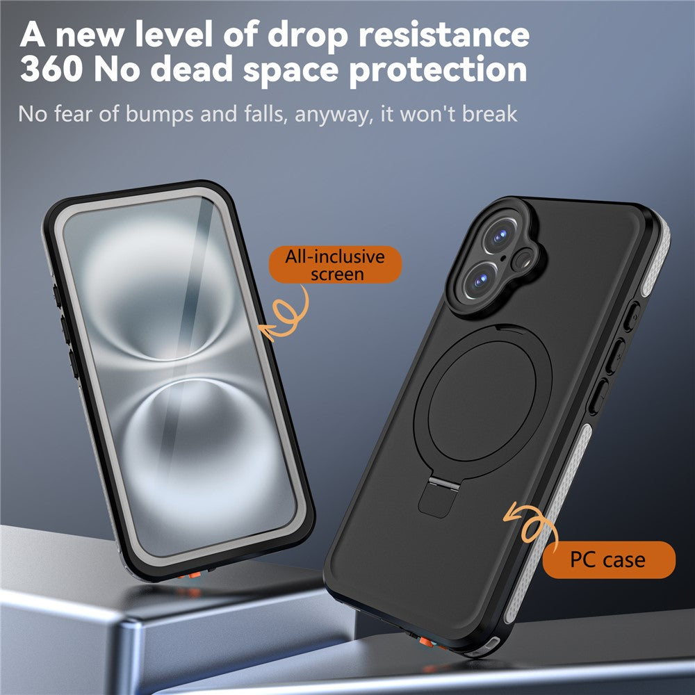 RedPepper IP68 Waterproof Case Compatible with MagSafe - For iPhone 16
