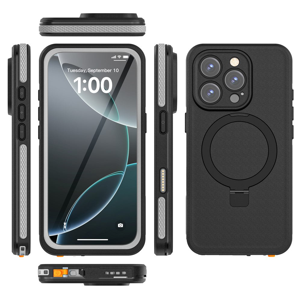 RedPepper IP68 Waterproof Case Compatible with MagSafe - For iPhone 16 Pro