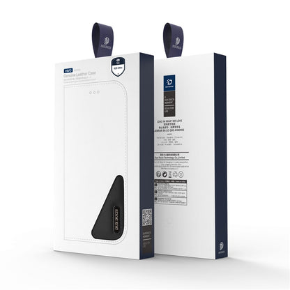 Dux Ducis Hivo Series Split Leather Wallet Stand Flip Case (Non-magnetic) - For Samsung Galaxy S25 Ultra