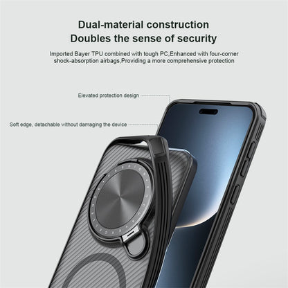 Nillkin CamShield Prop Magnetic Translucent Series Case with Camera Lid - For Honor Magic7 Pro