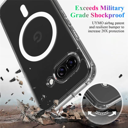 TPU + Acrylic Clear Case Compatible with MagSafe - For Google Pixel 9a