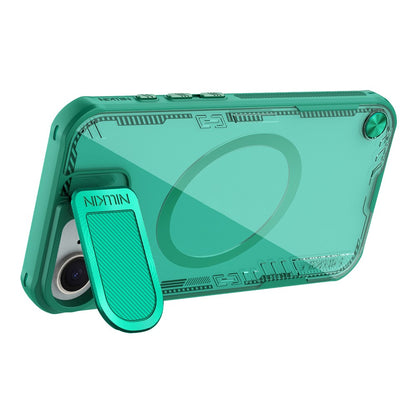 Nillkin Iceblade CamProp MagSafe Case PC + TPU with Lens Cover Stand - For iPhone 17e / 16e