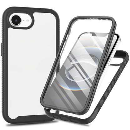 Front & Back PC + TPU Clear Case - For iPhone 16e