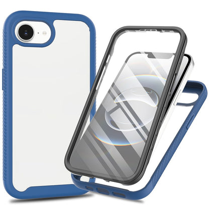 Front & Back PC + TPU Clear Case - For iPhone 16e