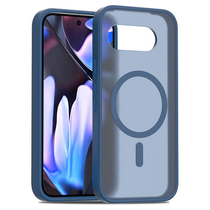 TPU Frame Acrylic Back Case Compatible with MagSafe - For Google Pixel 9a