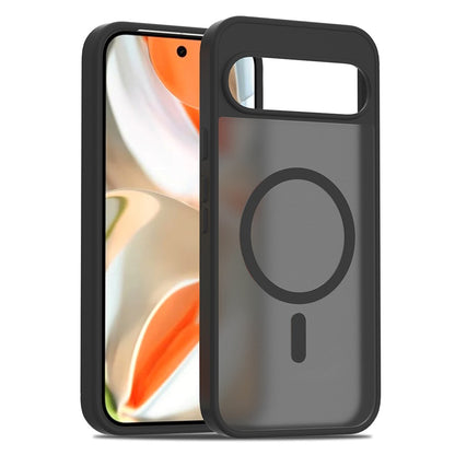 TPU Frame Acrylic Back Case Compatible with MagSafe - For Google Pixel 9 Pro XL