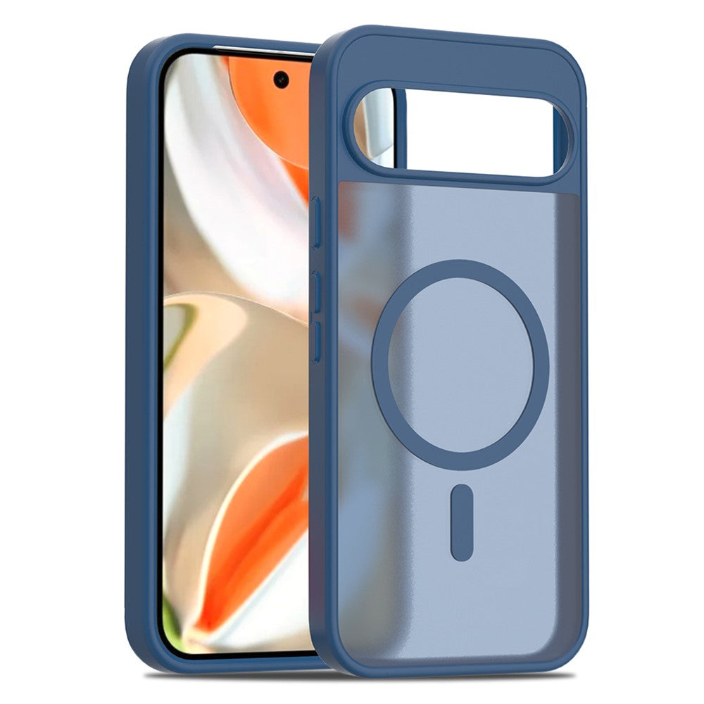 TPU Frame Acrylic Back Case Compatible with MagSafe - For Google Pixel 9 Pro XL