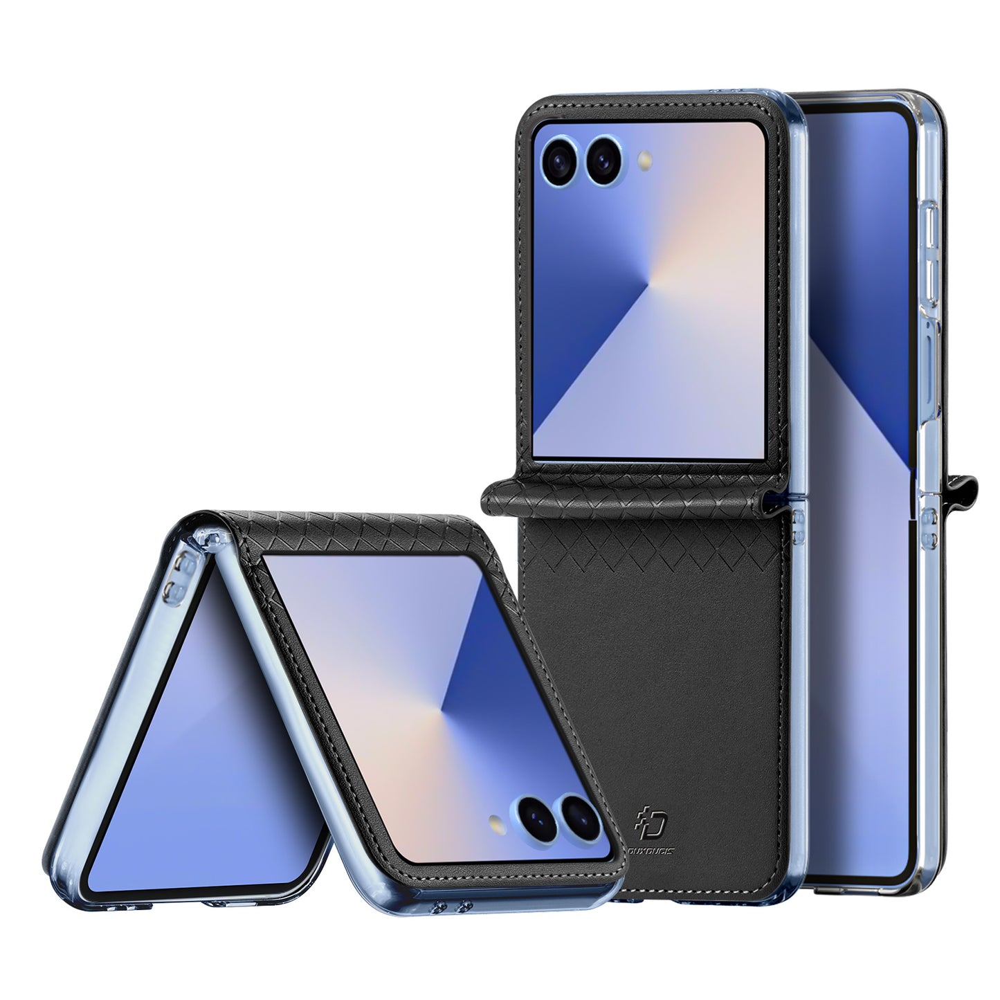 Dux Ducis Bril Series PU Leather+PC Phone Cover Case - For Samsung Galaxy Z Flip7
