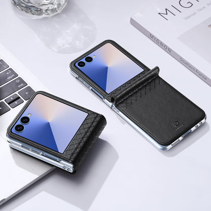 Dux Ducis Bril Series PU Leather+PC Phone Cover Case - For Samsung Galaxy Z Flip7