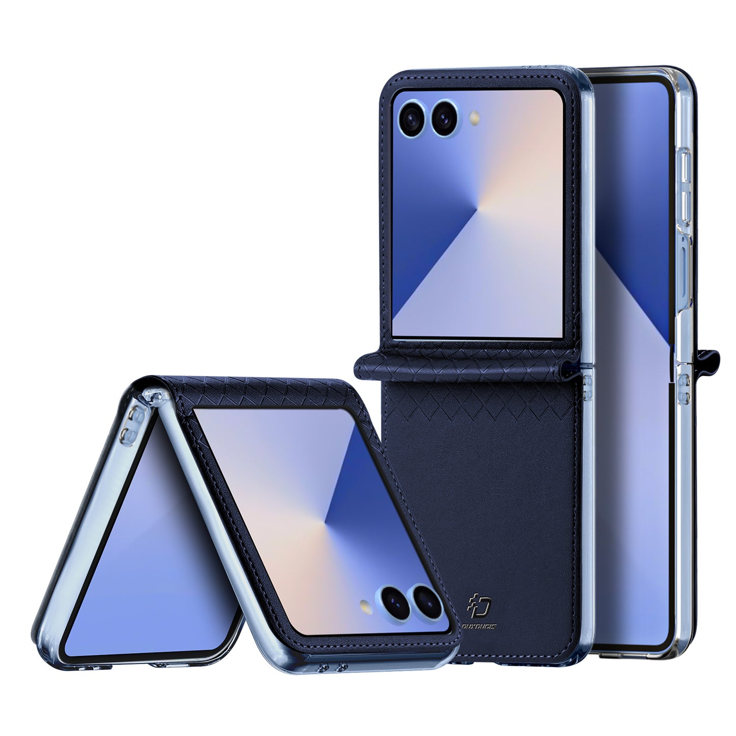 Dux Ducis Bril Series PU Leather+PC Phone Cover Case - For Samsung Galaxy Z Flip7