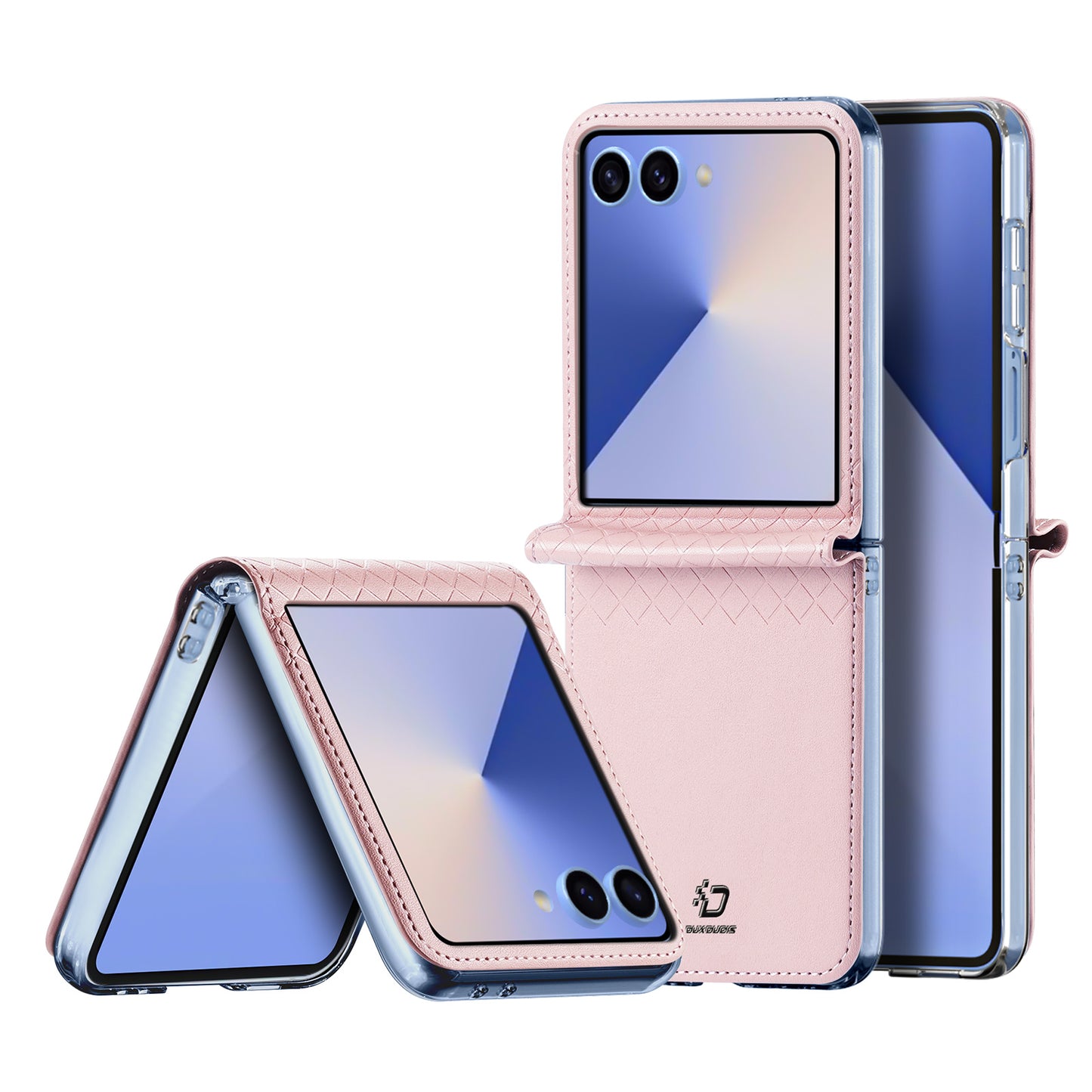 Dux Ducis Bril Series PU Leather+PC Phone Cover Case - For Samsung Galaxy Z Flip7