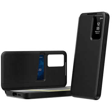 View Window PU Leather Wallet Case - For Samsung Galaxy A56