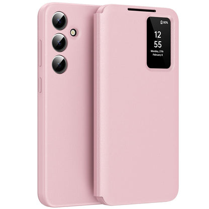 View Window PU Leather Wallet Case - For Samsung Galaxy A56