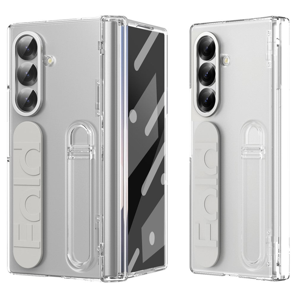 Kickstand Wristband Hard PC Phone Cover Case - For Samsung Galaxy Z Fold7