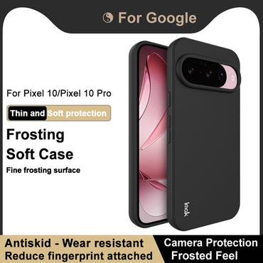 Imak UC-3 Series Matte Soft TPU Black Case - For Google Pixel 10 / 10 Pro