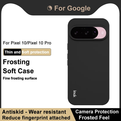 Imak UC-3 Series Matte Soft TPU Black Case - For Google Pixel 10 / 10 Pro