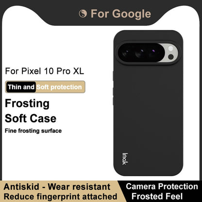 Imak UC-3 Series Matte Soft TPU Black Case - For Google Pixel 10 Pro XL