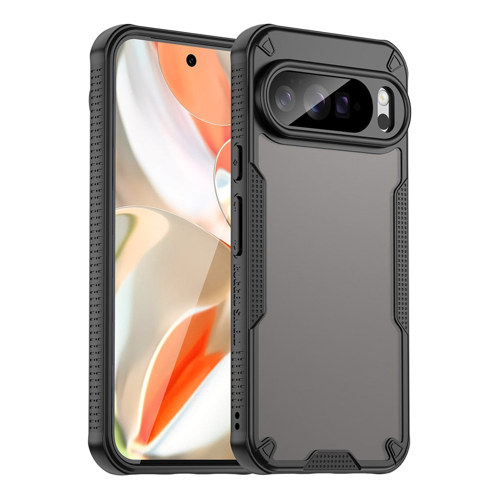 PC + TPU Semi-Transparent Frosted Finish Case - For Google Pixel 10 Pro XL
