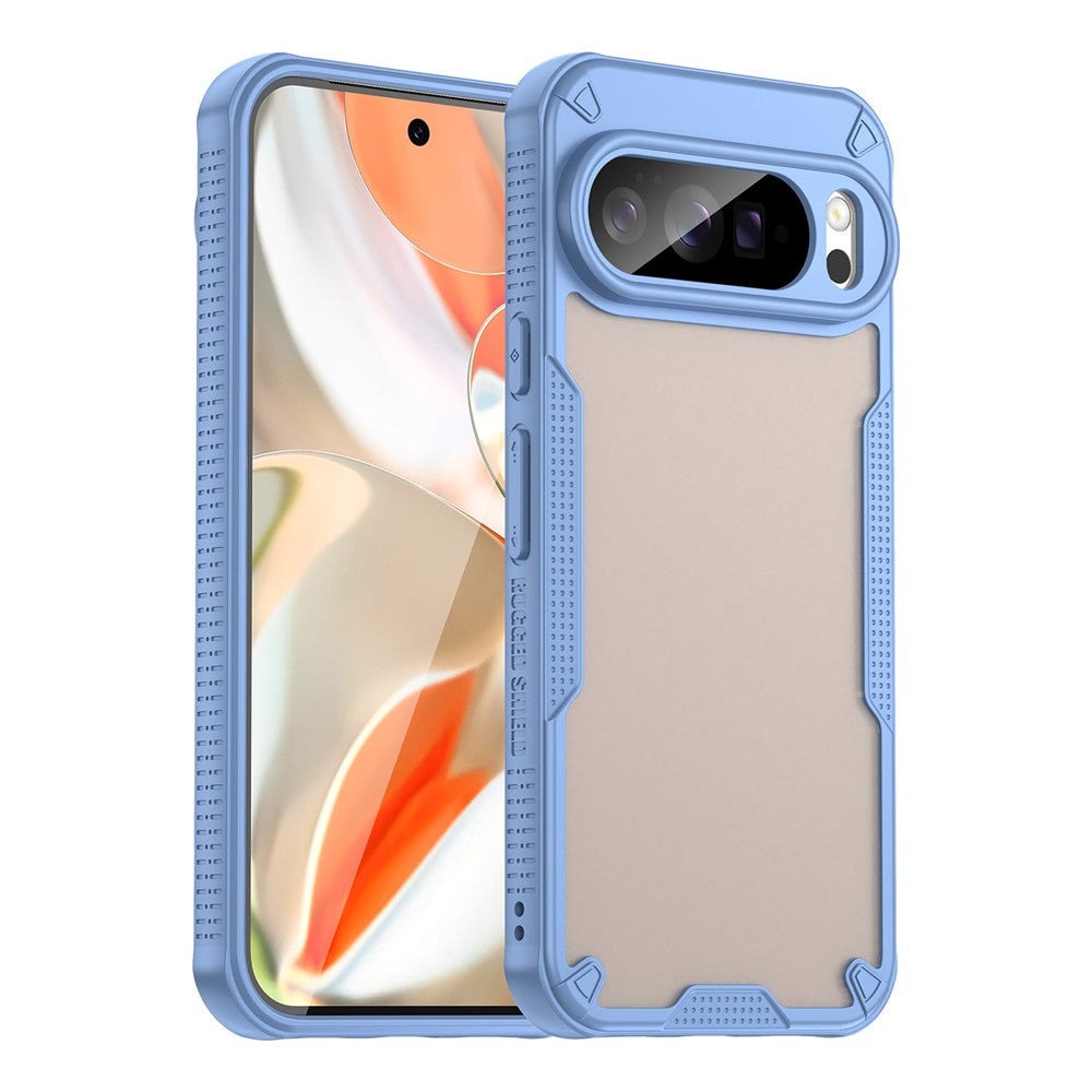 PC + TPU Semi-Transparent Frosted Finish Case - For Google Pixel 10 Pro XL