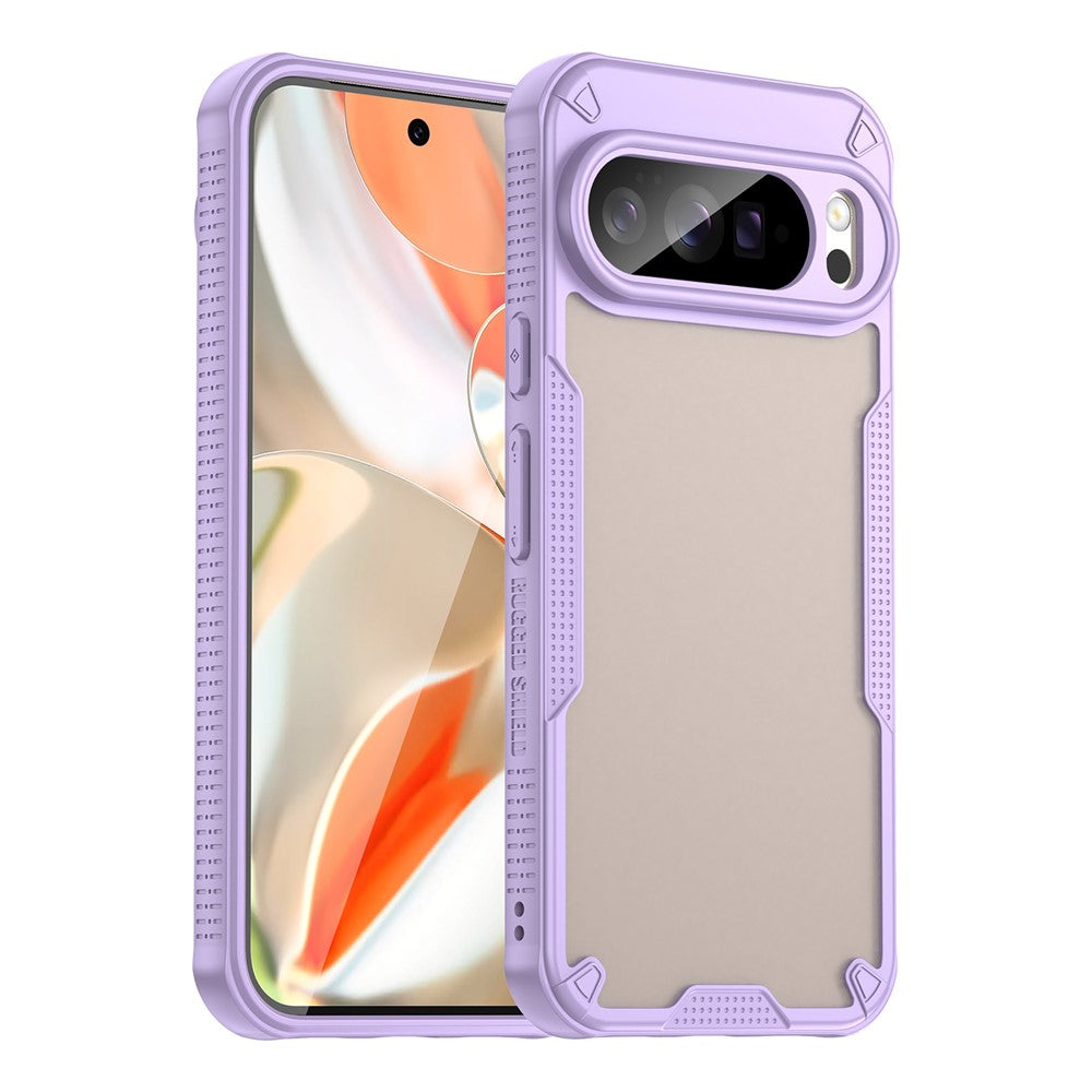 PC + TPU Semi-Transparent Frosted Finish Case - For Google Pixel 10 Pro XL